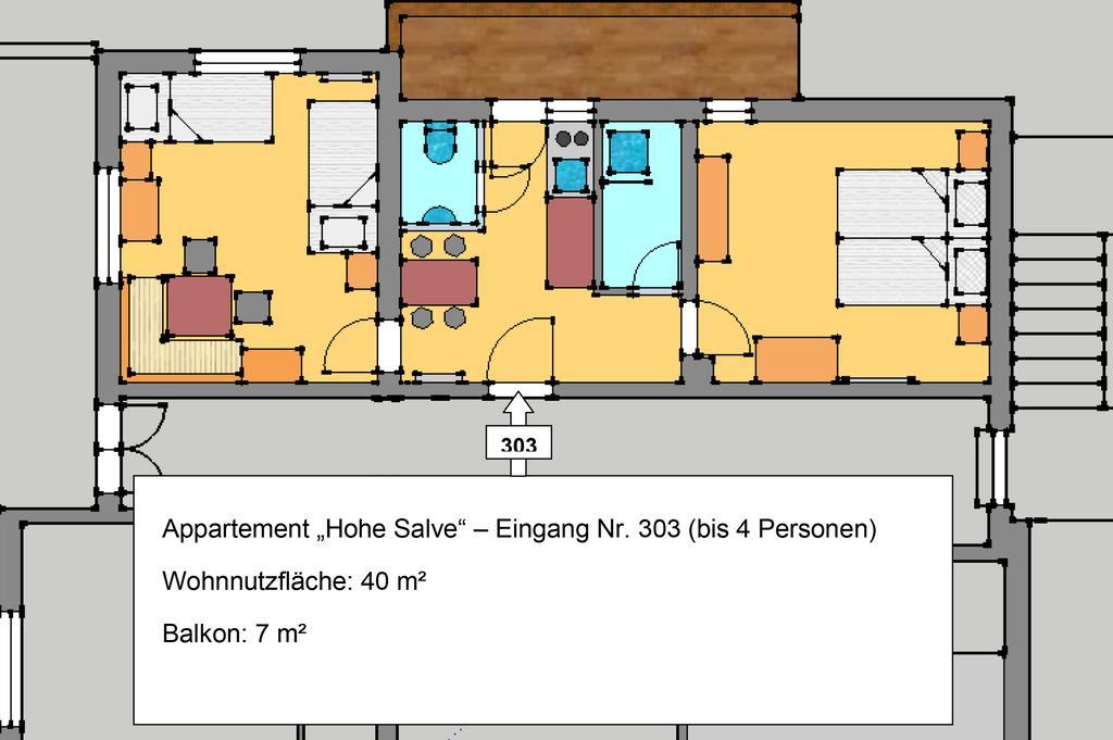 Bed & Breakfast Landhaus Strasser 瑟尔 外观 照片